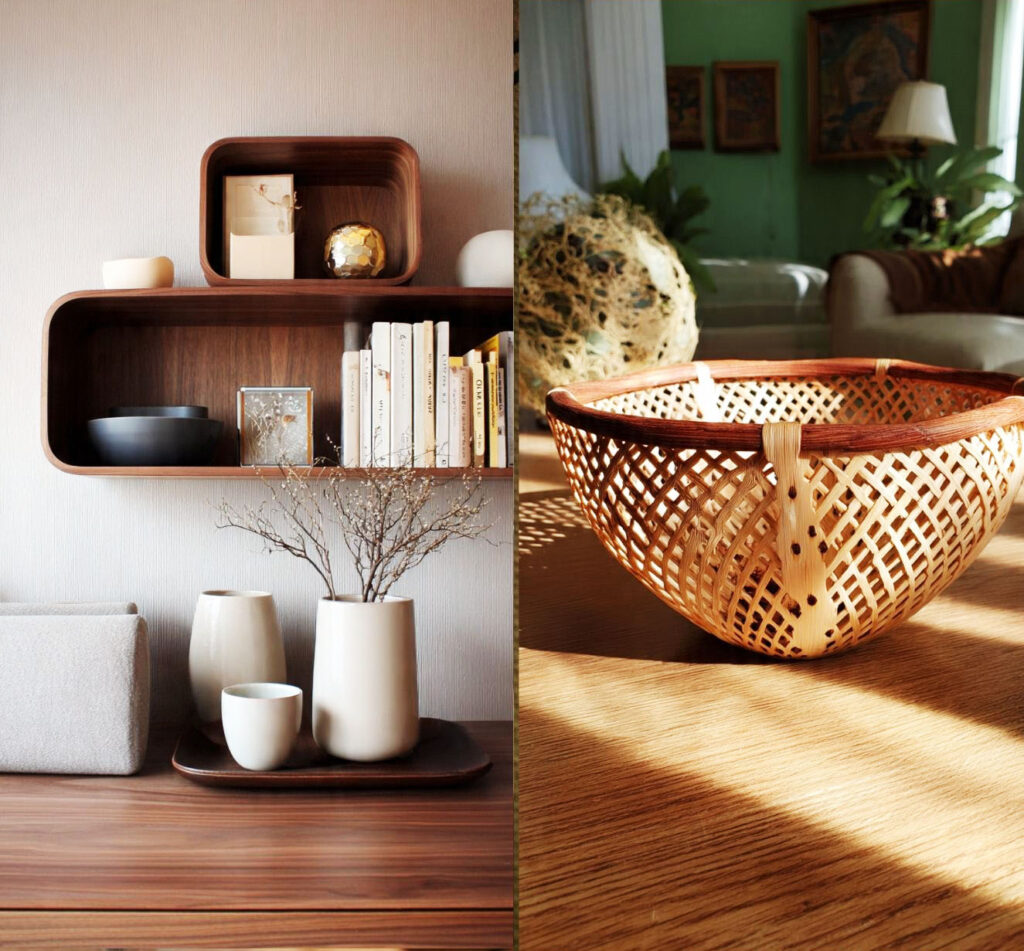 Como organizar sala pequena: 7 soluções práticas para ganhar espaço caixa cesto sala pequena organização planejados.jpg