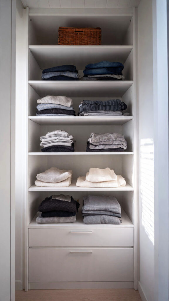 guarda roupa pequeno minimalista com poucas roupas organização planejados.jpg