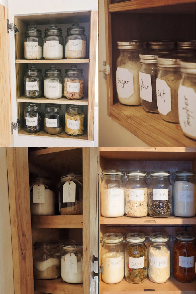 potes com etiquetas armários pequenos planejados.jpg