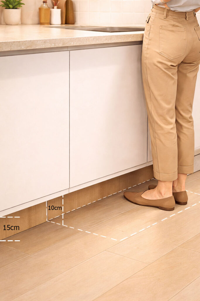 ergonomia dos pés em relação ao rodapé da pia cozinha pequena.jpg