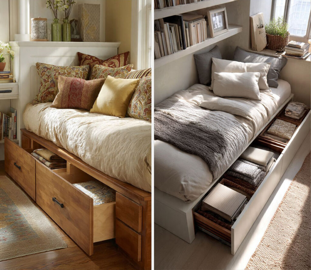 móveis planejados para quarto pequeno com cama e armário funcional.jpg