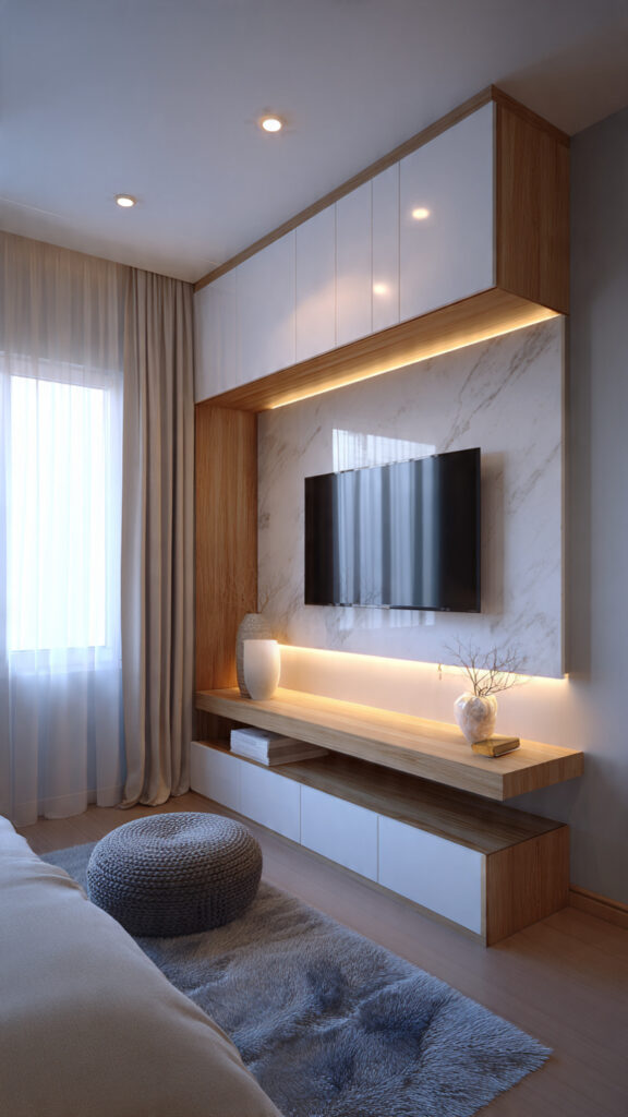 painel para tv no quarto de dormir pequeno móveis planejados.jpg